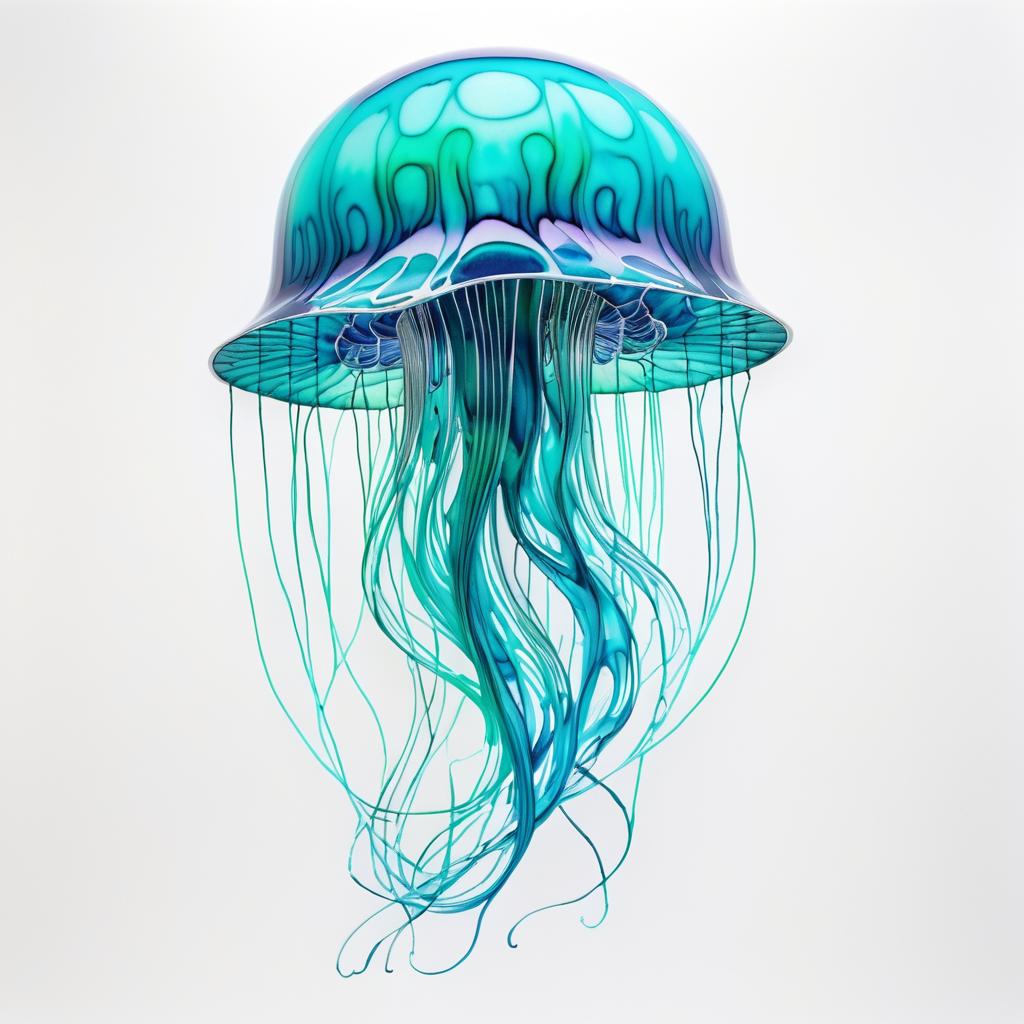 Vibrant Jellyfish Tattoo Art in Ink