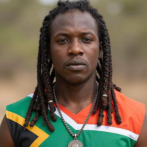 South African Male with Dreadlocks