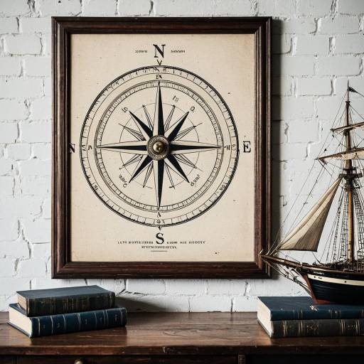 Nautical Study Wall Art Mockup