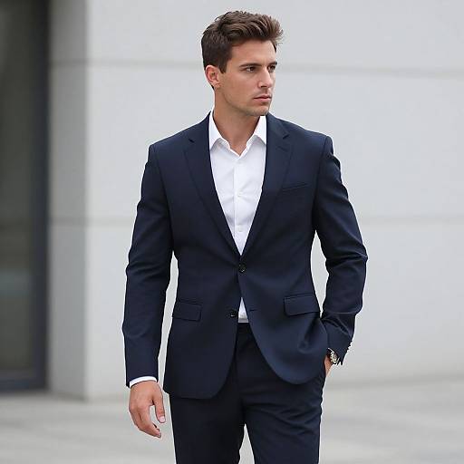 Modern Fit European Man Photography