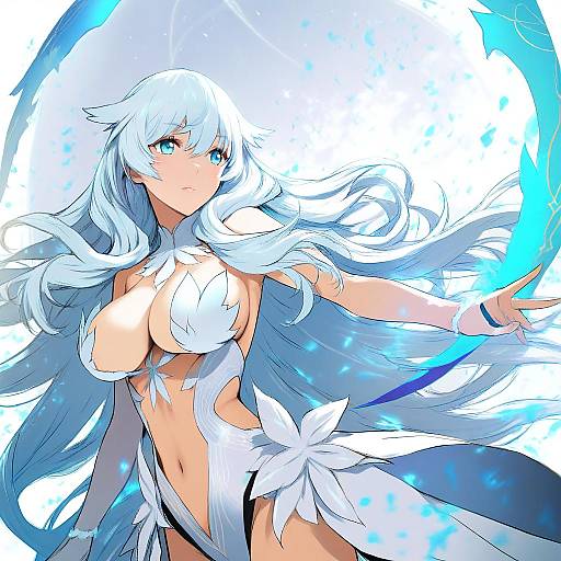 Illustration of Artemis (fate), fate/grand order in the style of Enami katsumi