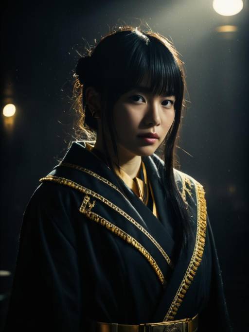 Cosplay Woman in Kiyo Terauchi Costume