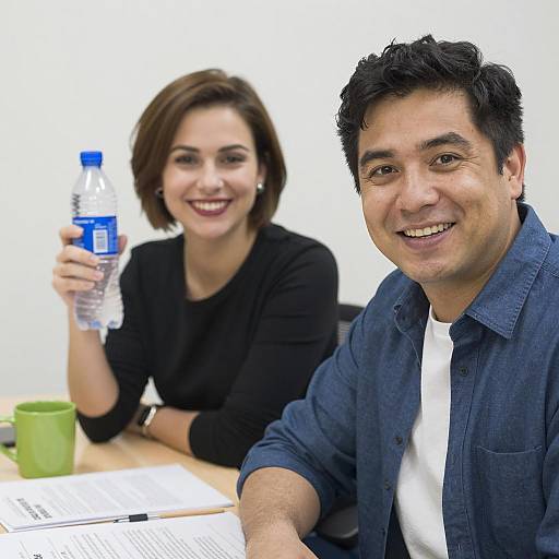 Cheerful Indoor Interaction Between Friends