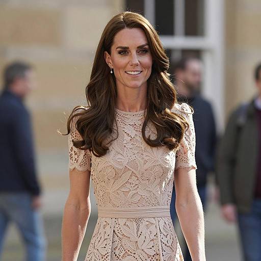 Elegant Princess Kate Inspired Portrait