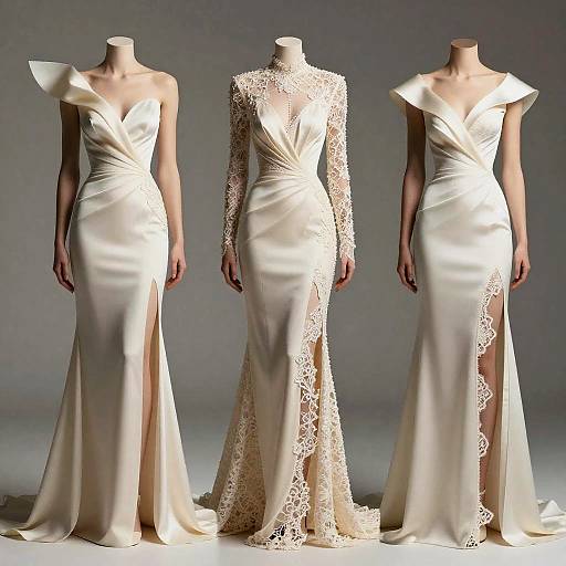 Avant-Garde Elegant Evening Gowns