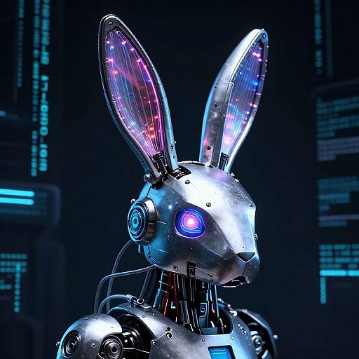 Cybernetic Bunny Ears with Light Pulses