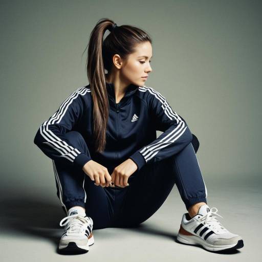 Realistic Woman in Athletic Attire