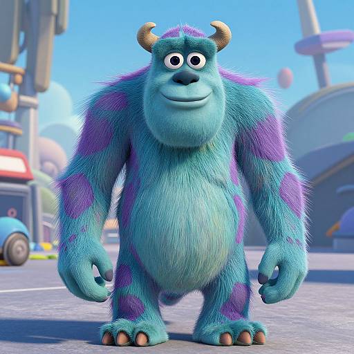 Garbage Monster Animation Keyframe Art