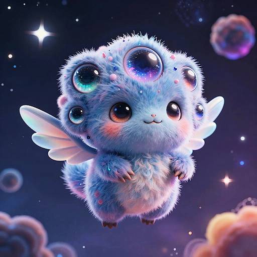 Cute Multi-Eyed Alien Pets