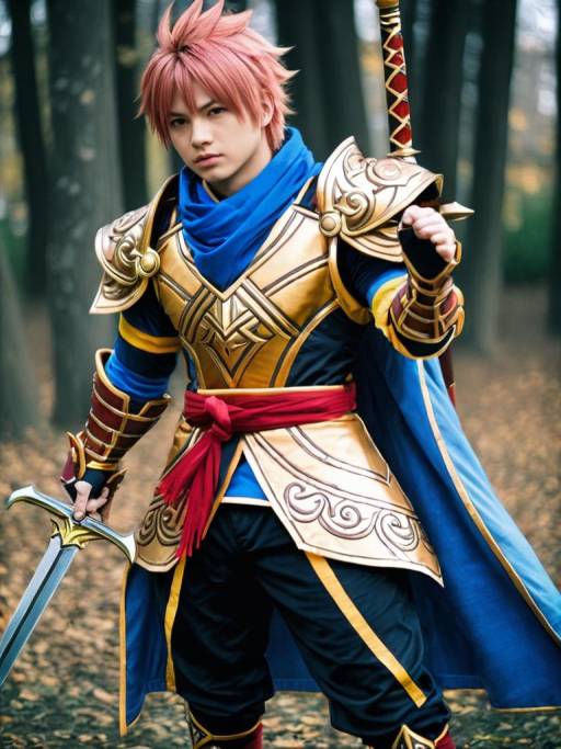 Realistic Natsu Cosplay Portrait