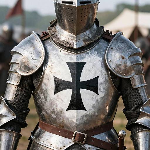 Knight's Emblem with Battle Scars