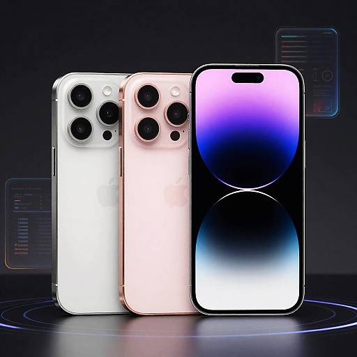 iPhone 15 Vibrant Colors Mockup