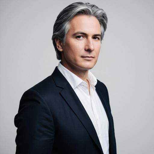 Middle-aged Man in Dark Blazer and White Shirt