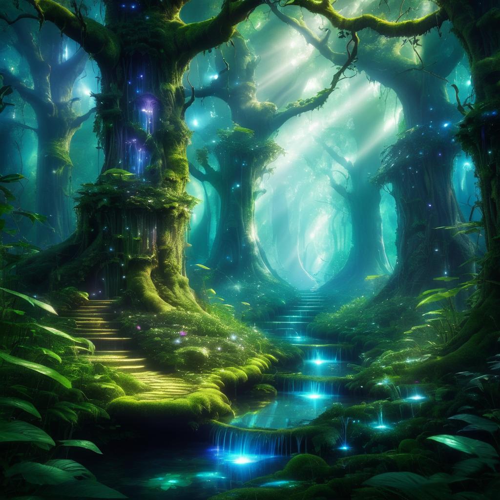 Enchanted Forests of a Magical Civilization