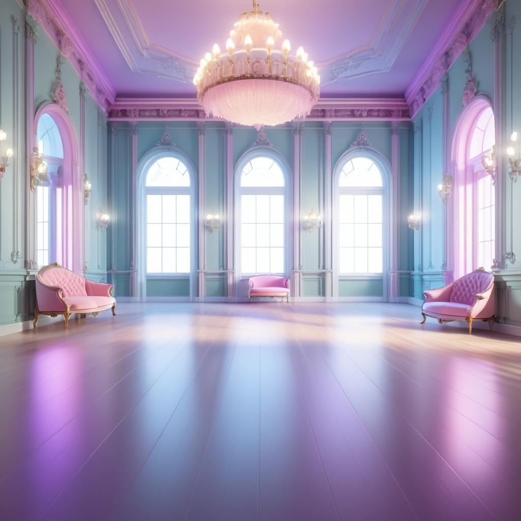 Victorian Ballroom in Hyper-Realistic Detail