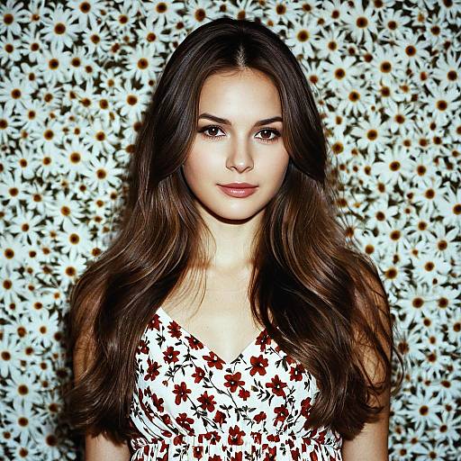 Elegant Floral Dress for a Night Out