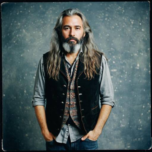 Folk Rock Musician in Casual Fashion