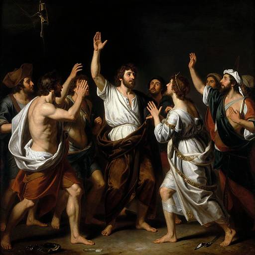 Victorious Christians Celebrate After Granada