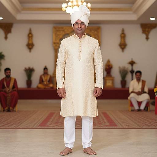 Traditional Indian Man in Costume