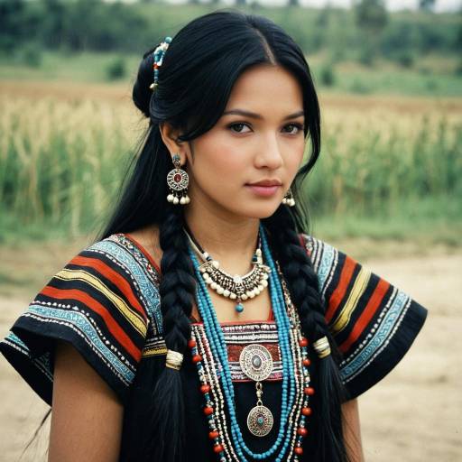 Young Woman in Sepedi Traditional Attire