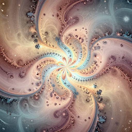 Fractal AI Pattern Generator Art