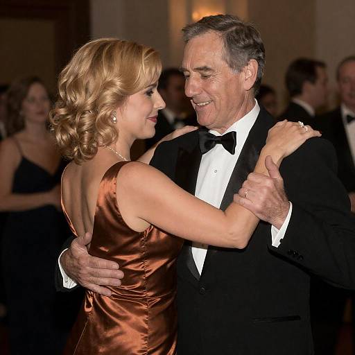 Elegant Dance in Warm Intimate Setting