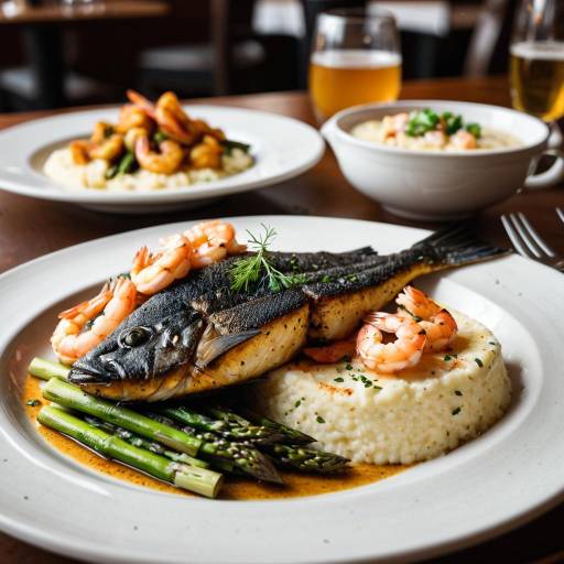Blackened Catfish with Shrimp and Grits