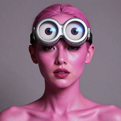 Seamless Magenta Minion Transformation