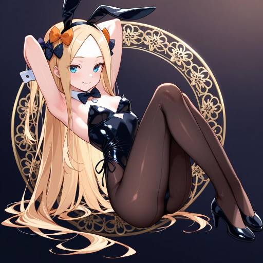 Elegant Abigail Williams with Rabbit Ears