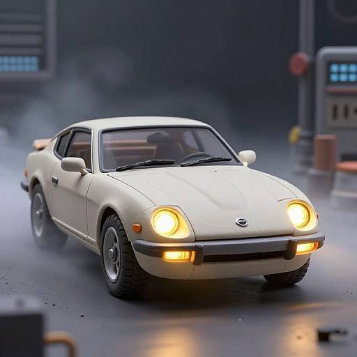 Claymation Nissan 300ZX Birth