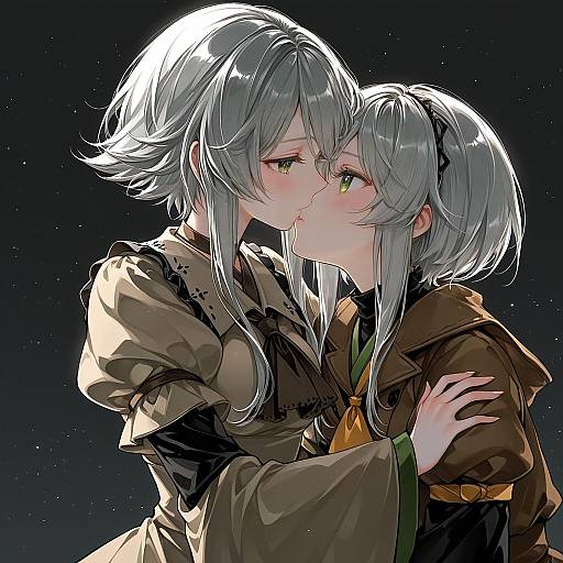 Illustration of Houlen yabusame, len'en in the style of Mamaloni