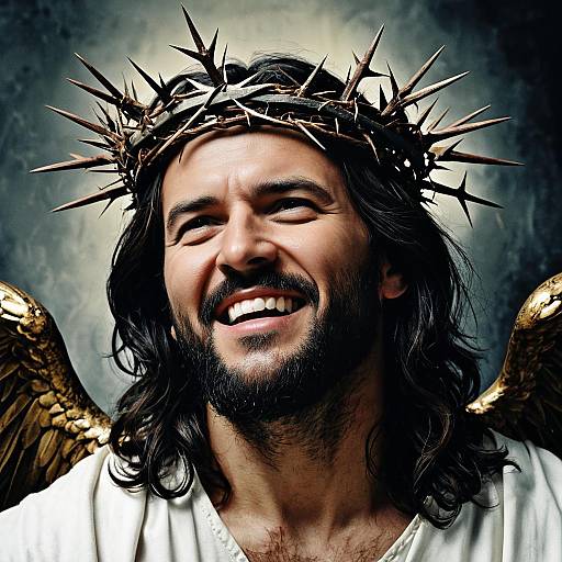 Dramatic Depiction of Saint Michael's Struggle