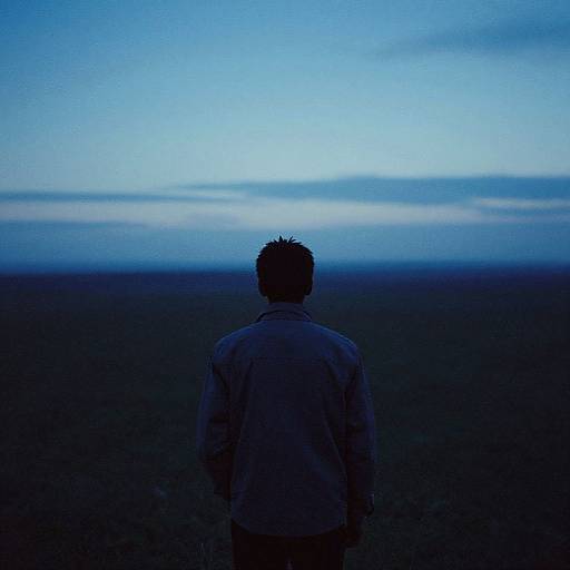 Cinematic Blue Dawn Masterpiece