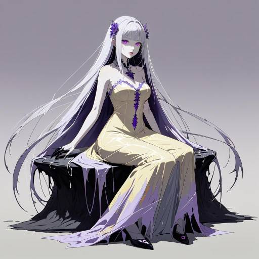 Ethereal Ghostly Woman Rising From Shadows Ethereal Ghostly Woman Rising From Shadows