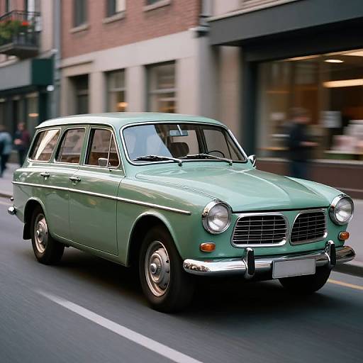 1968 Volvo 122 Wagon in City