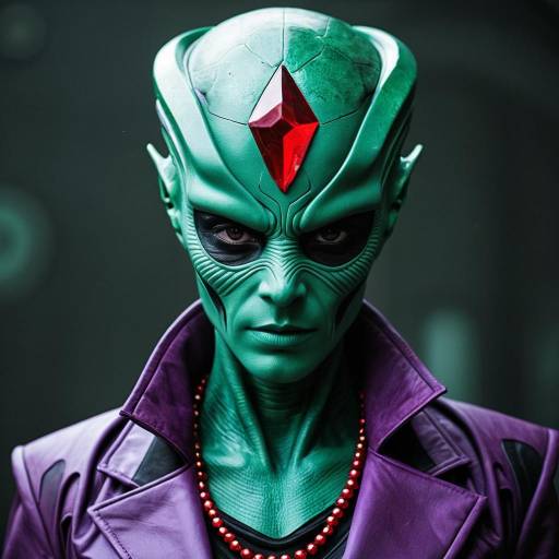 Futuristic Alien Cosplay: Doctor Nefarious