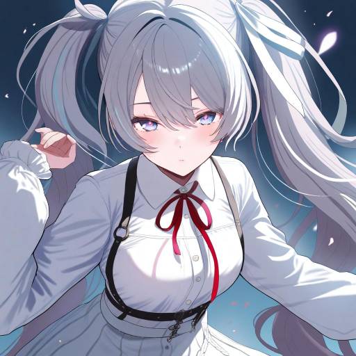 Illustration of 25-ji miku, project sekai in the style of Amisu