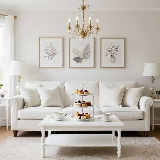Cozy Living Room for High Tea