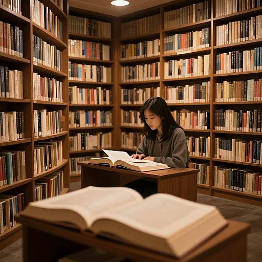 Serene Intellectual Sanctuary