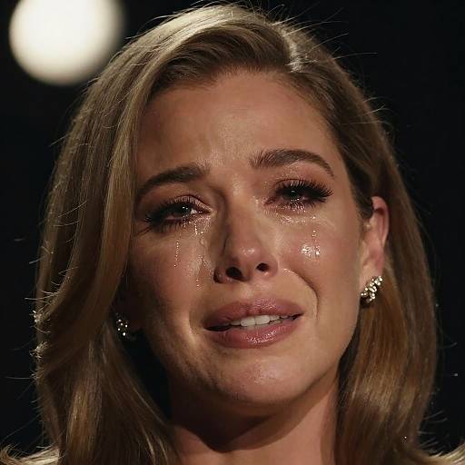 Hyper Realistic Portrait of Crying Wendy