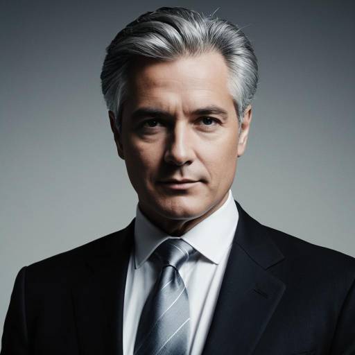 Confident Middle-aged Man in Formal Suit