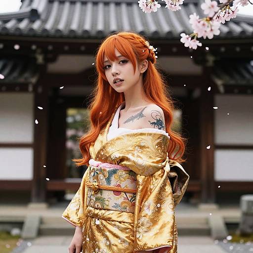 Stunning Nami in Cherry Blossom Bliss