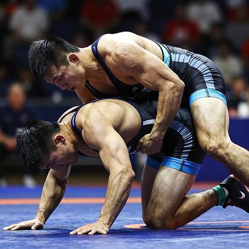 Dynamic College Wrestling Takedown