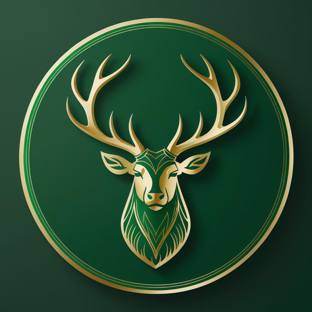 Elegant Stag Logo for High-End Branding