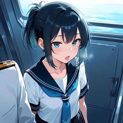 Admiral Kancolle Boy in Submarine