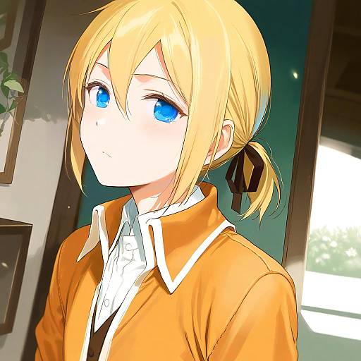 Illustration of Allen avadonia, vocaloid in the style of Sasamori tomoe