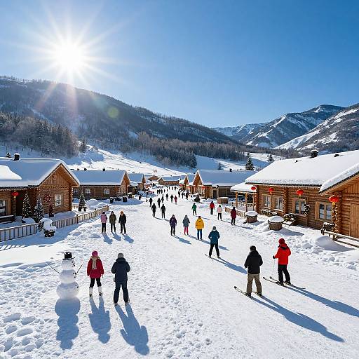 Winter Wonderland Mountain Village