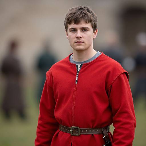 Realistic Medieval Male Portrait