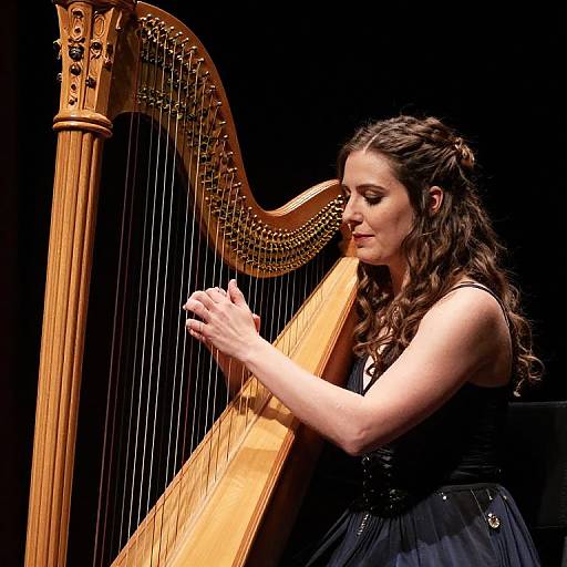 Trobaitiz with Fairies and Harp