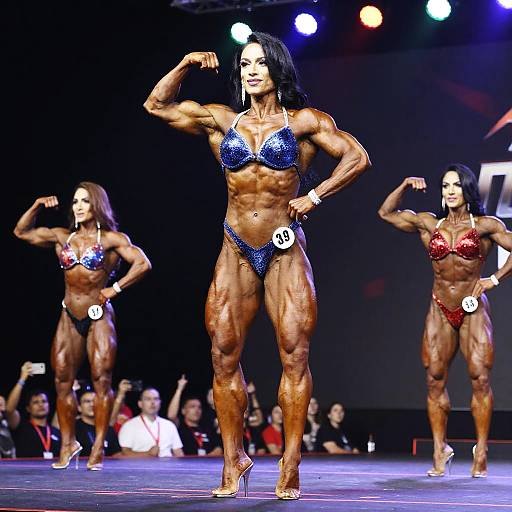 Massive Female Bodybuilders Contest Showdown